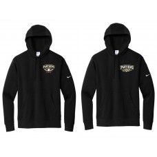 Cedar Grove Little League Embroidered Nike Club Fleece Sleeve Swoosh Pullover Hoodie
